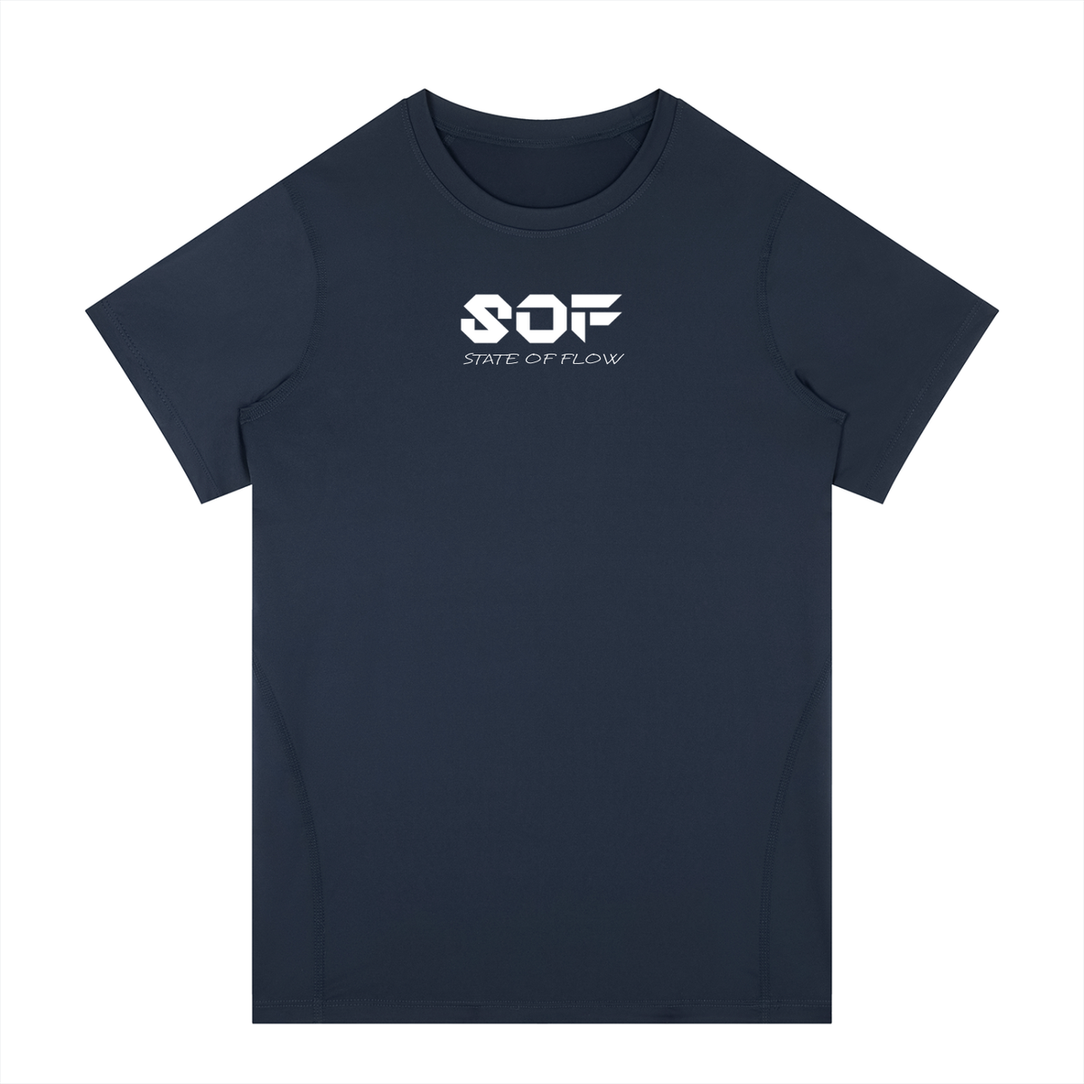 State of Flow Men's Contrast Stitch Performance T-Shirt