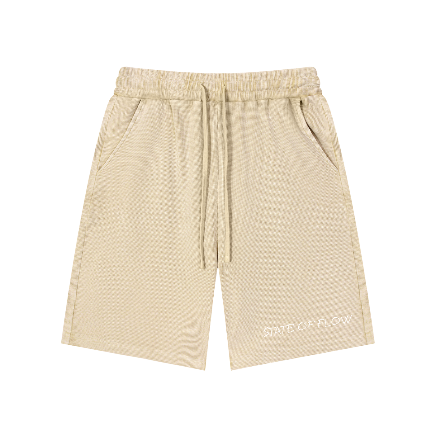 Flow Mineral Wash Waffle Knit Shorts