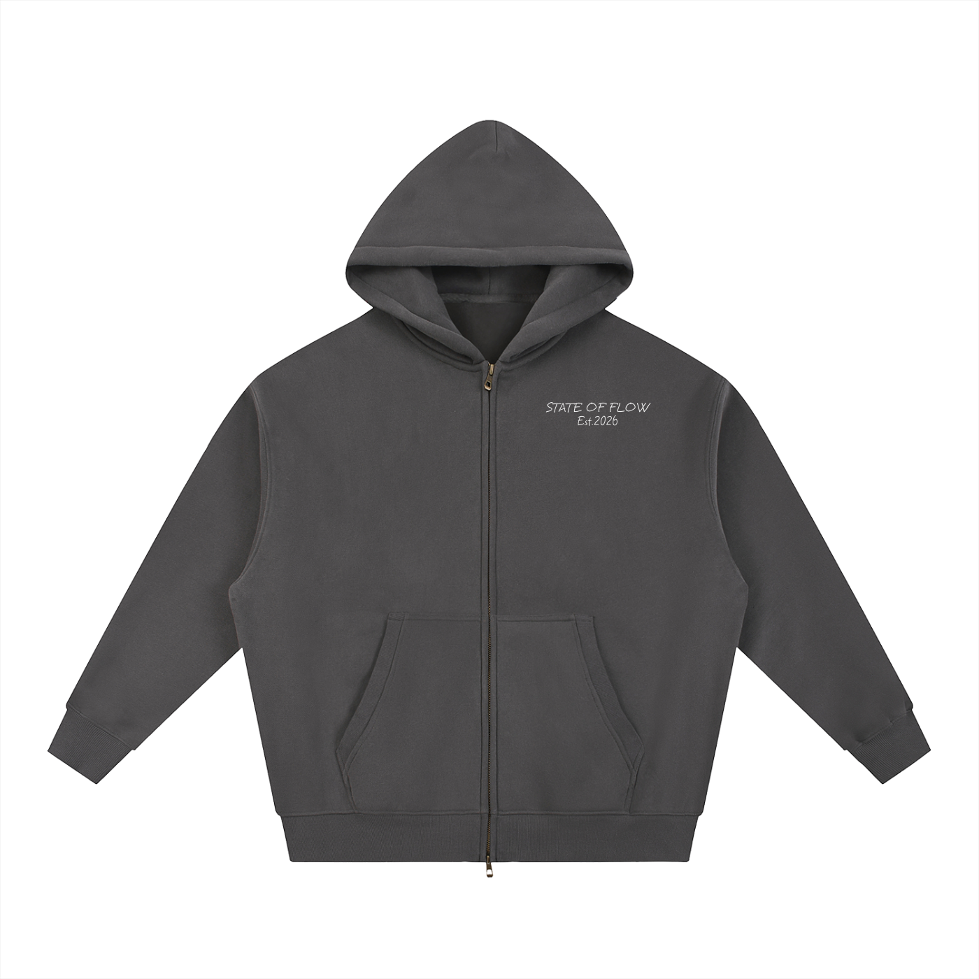 Flow Essential Oversized Fleece Boxy Hoodie