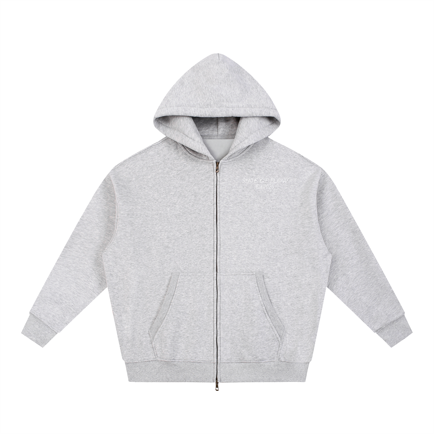 Flow Essential Oversized Fleece Boxy Hoodie