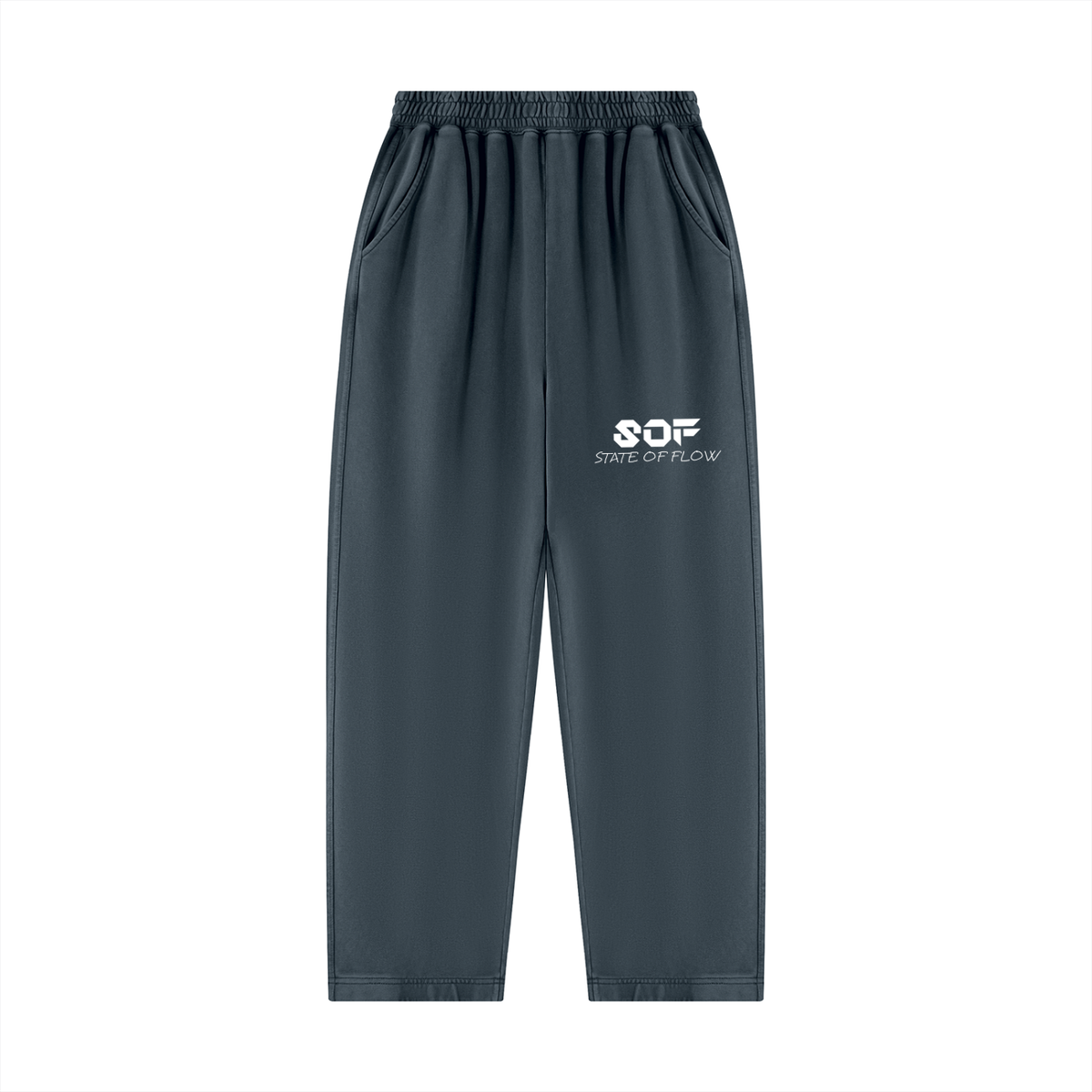 Sate of Flow Unisex Mineral Wash Balloon Sweatpants
