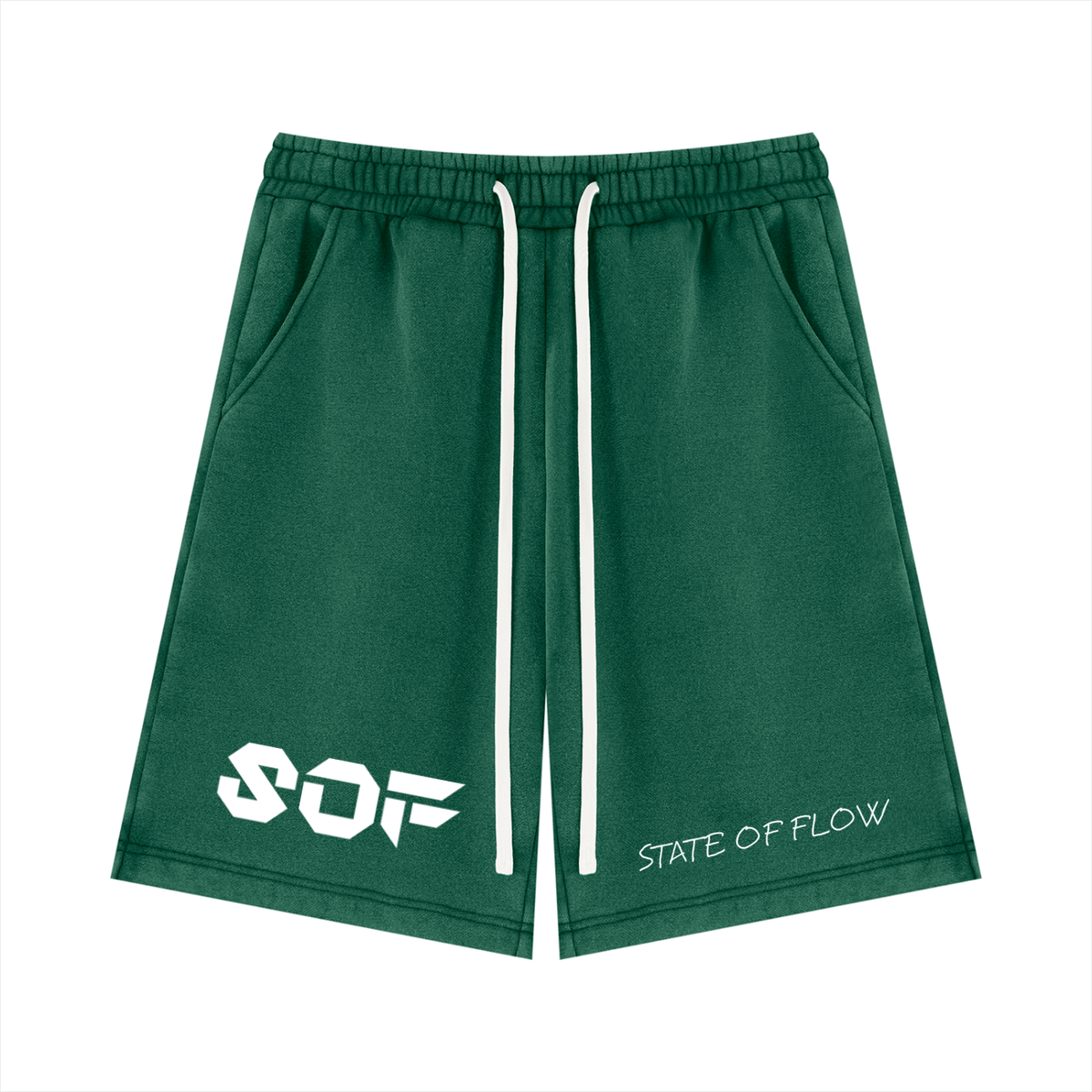 SOF Unisex Vintage Wash Fleece Shorts