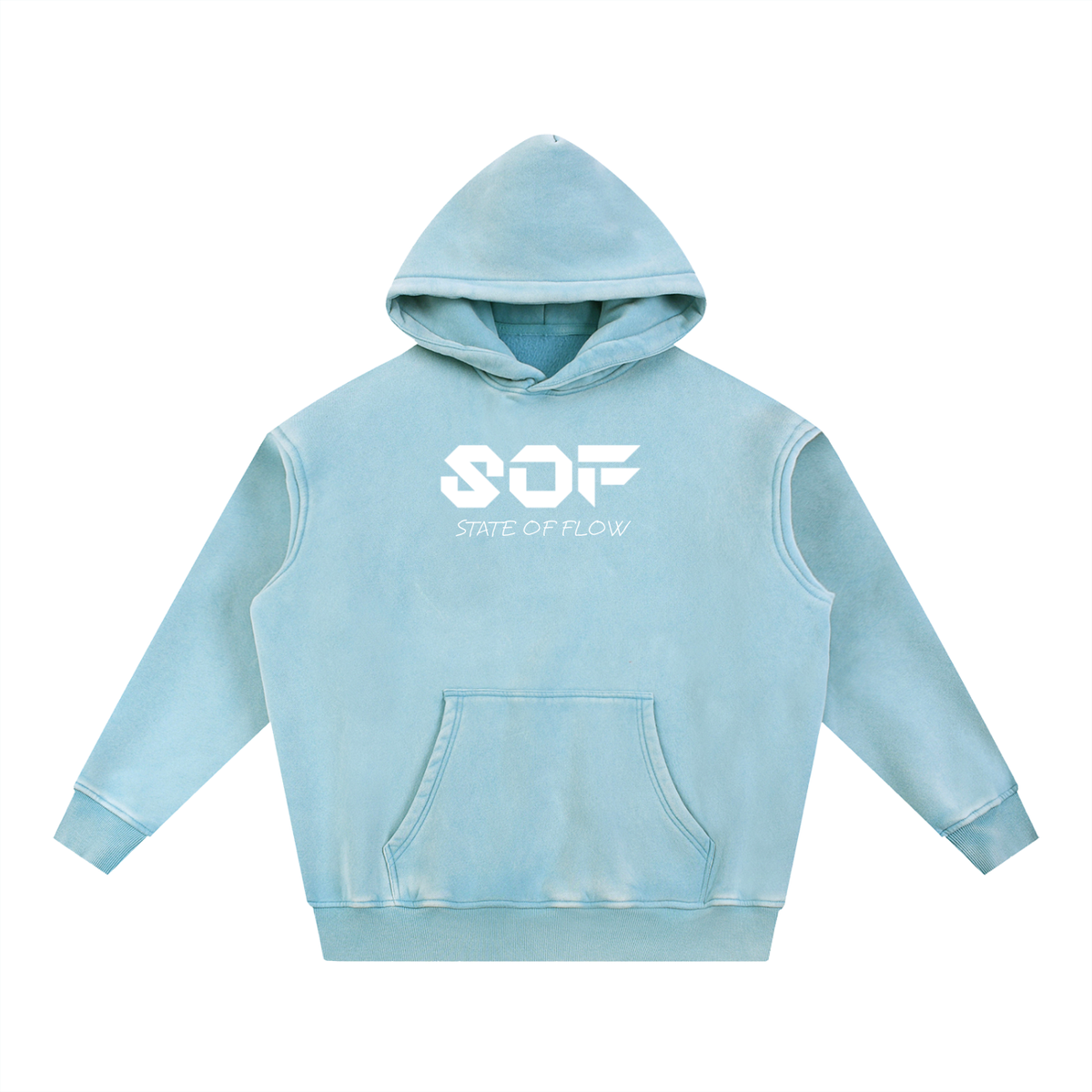 SOF Snow Wash Fleece Oversize Hoodie