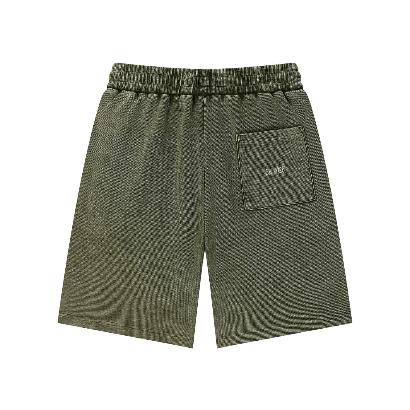 Flow Mineral Wash Waffle Knit Shorts