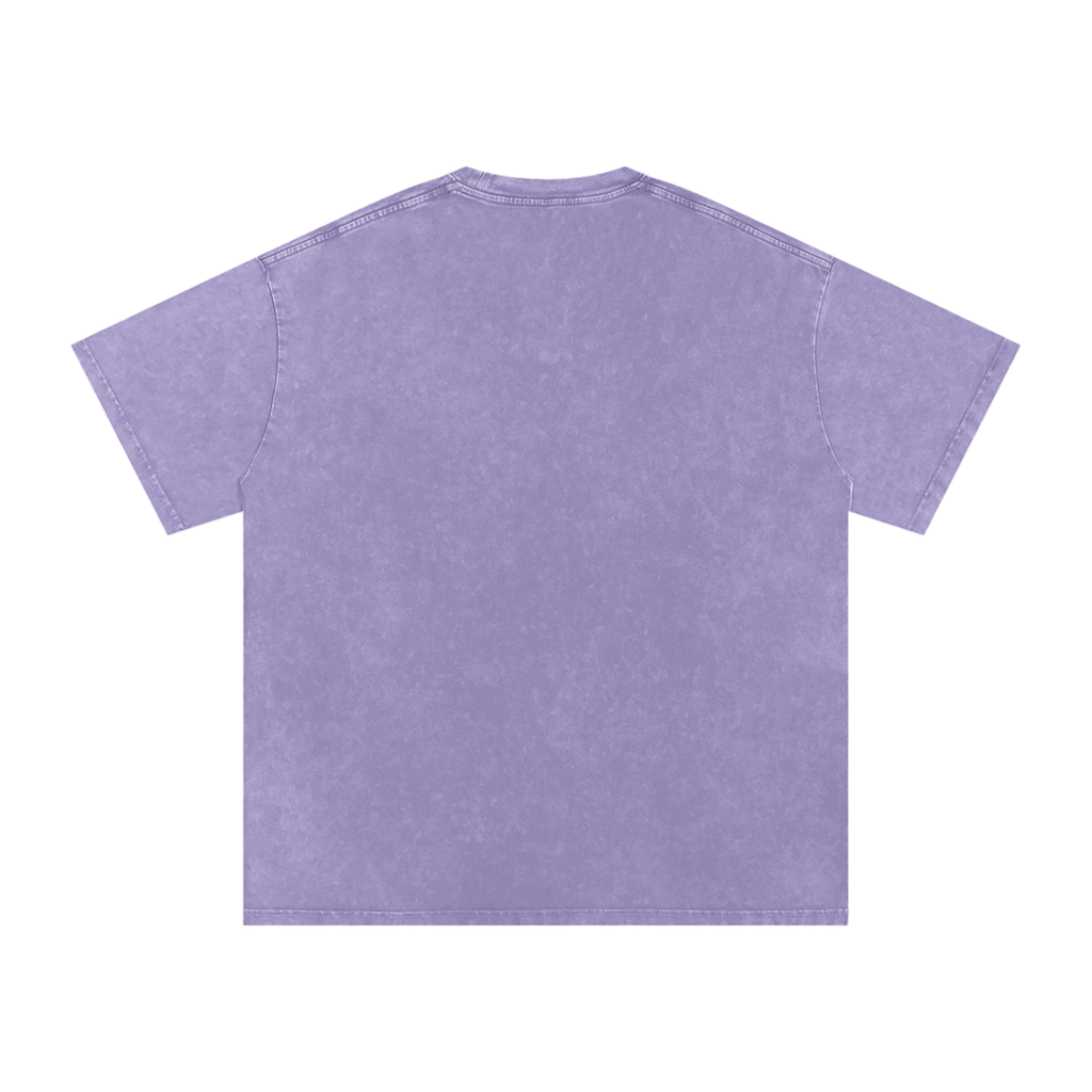 Flow Snow Washed Oversized Cotton T-Shirt