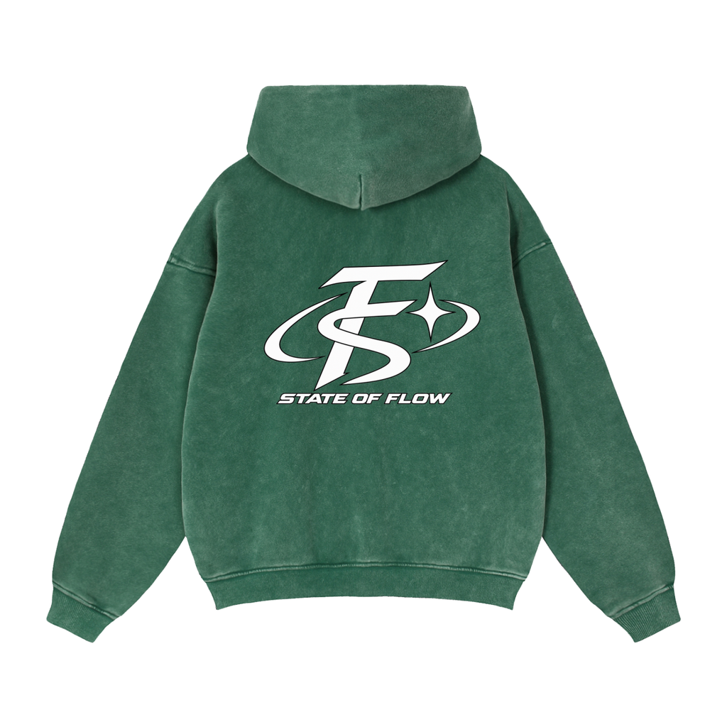 FS STAR Zip-Through Boxy Fleece Hoodie