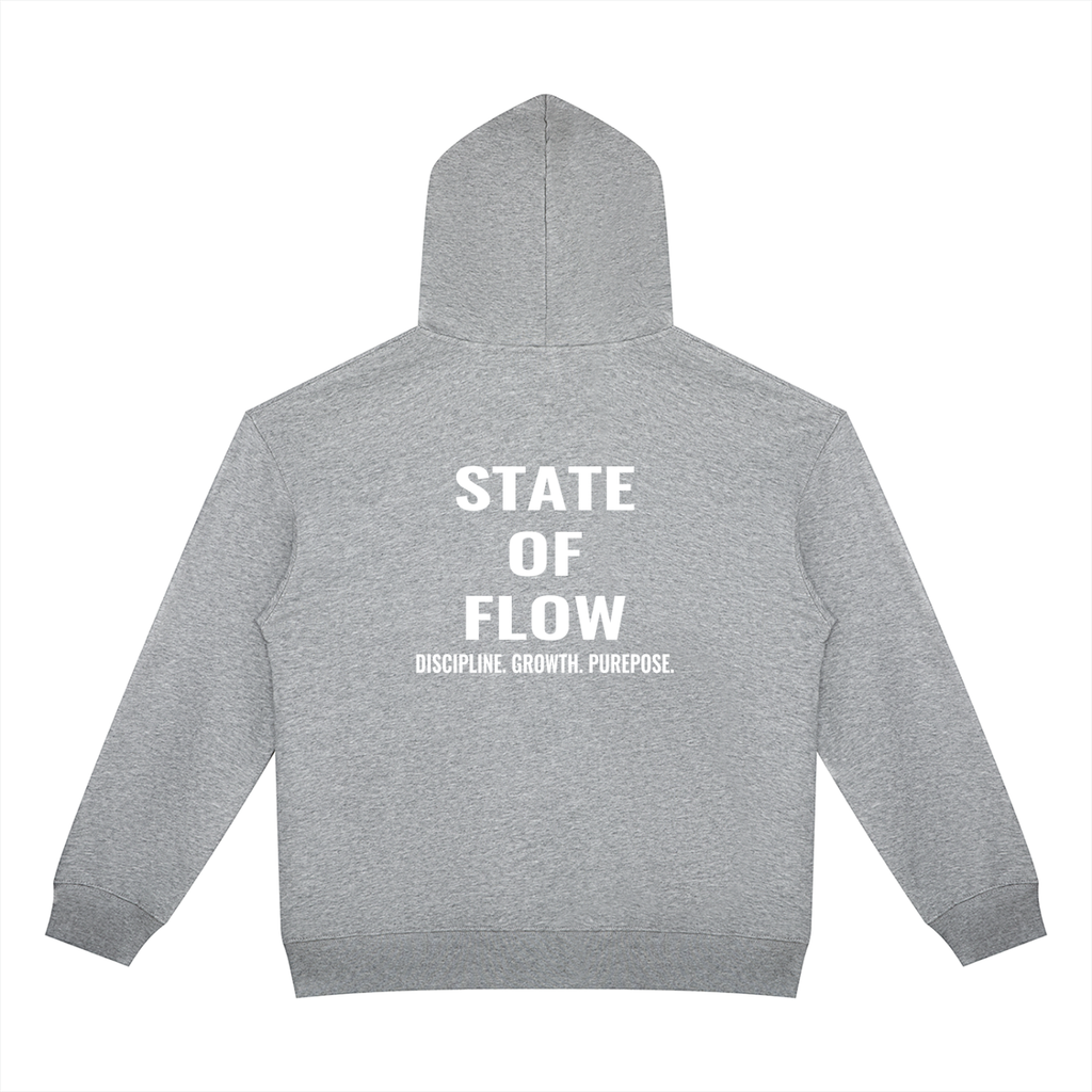 STATE OF FLOW Unisex Heavyweight Full Zip Hoodie