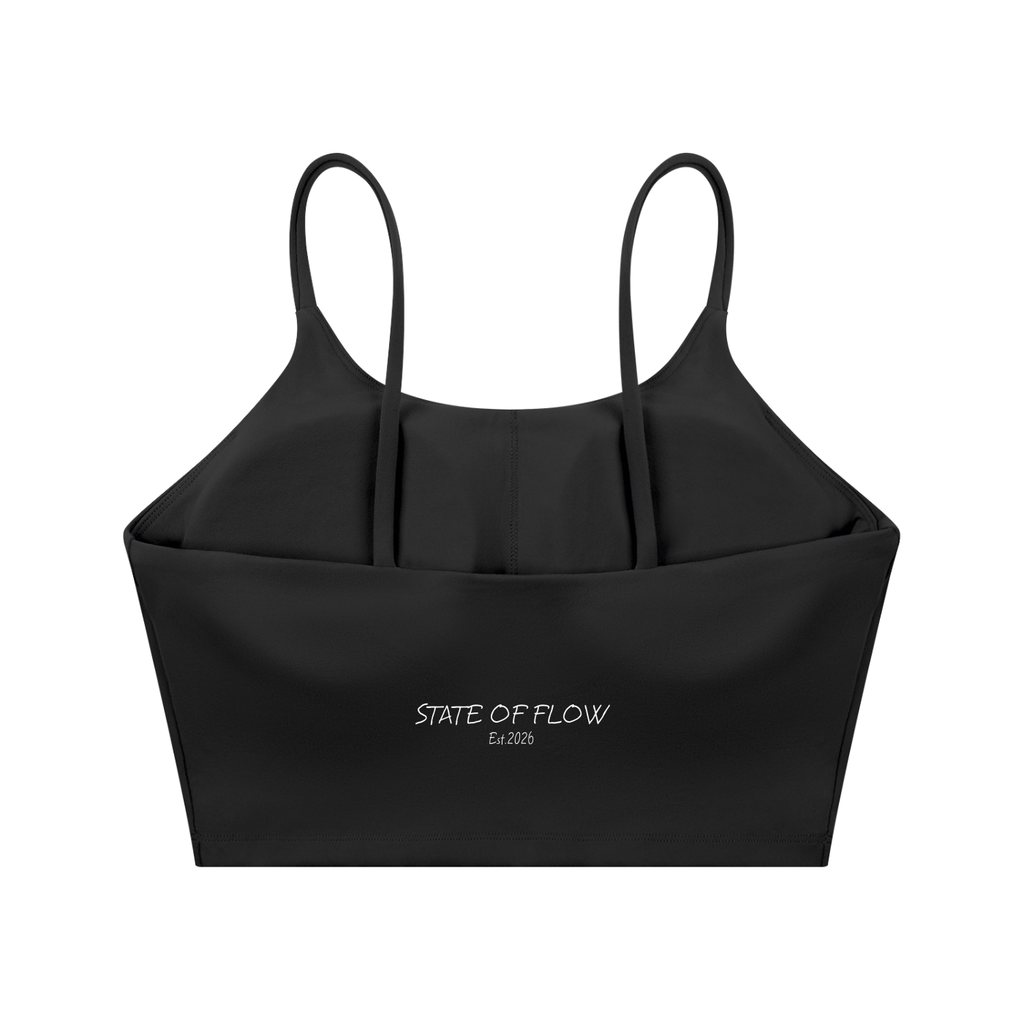 Flow Spaghetti Strap Yoga Sports Bra