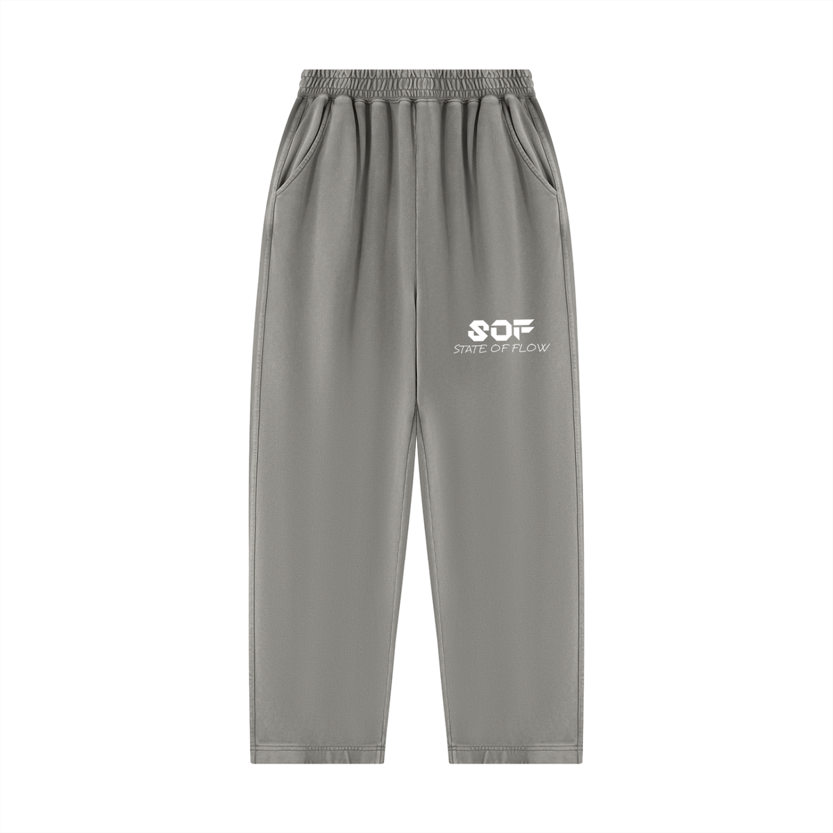 Sate of Flow Unisex Mineral Wash Balloon Sweatpants