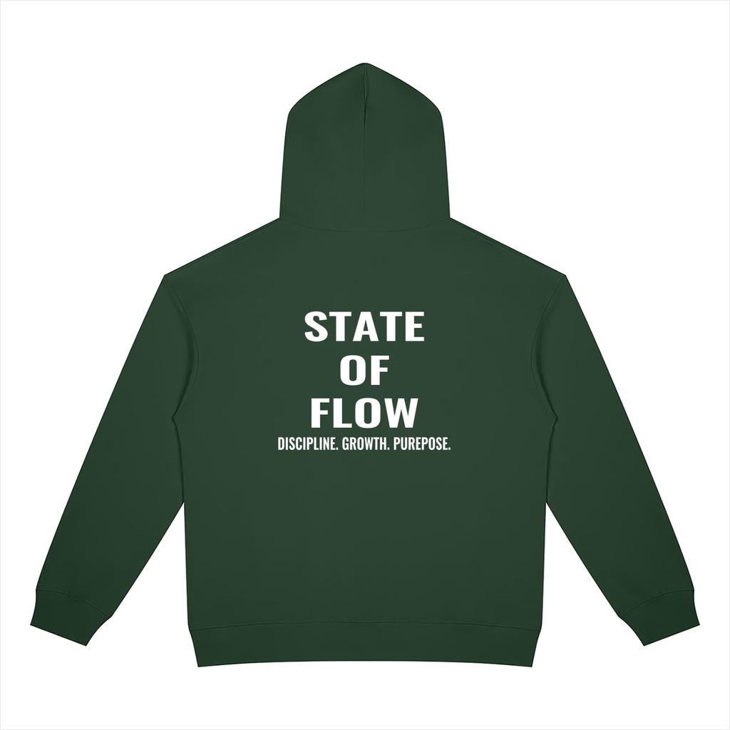 STATE OF FLOW Unisex Heavyweight Full Zip Hoodie