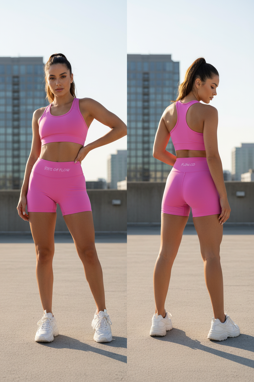 Flow Women's High Rise Yoga Shorts